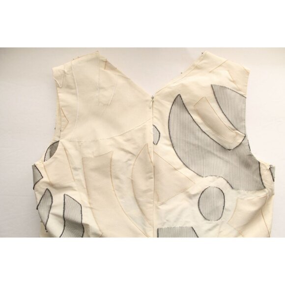 Piazza Sempione Sleeveless Jacquard Dress Size IT 44/ US 8 - Picture 5 of 8